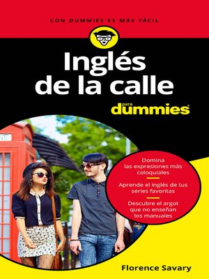 cover image of Inglés de la calle para Dummies